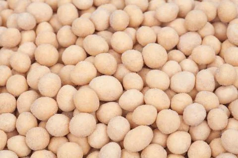 Close up pile of beans snack, background. Stock Photos