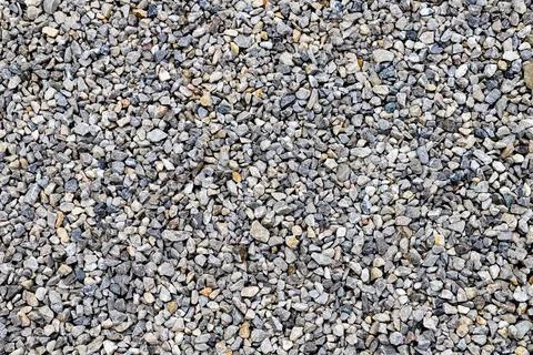 A close up of a pile of small pebbles Foto stock