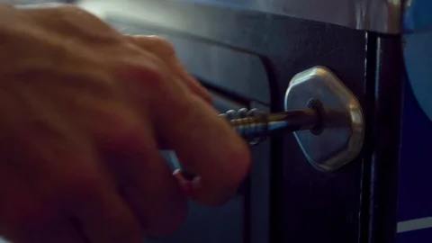 Close-Up: Pinball Machine (SHOT ON RED) Stock Footage 97478857