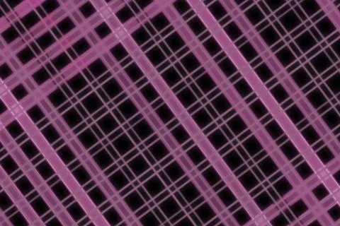 Close-up of a pink and black plastic grid pattern Stockillustratie