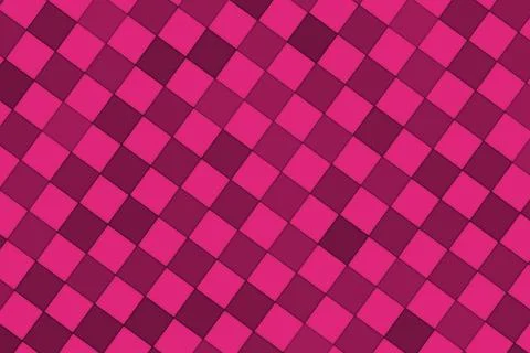 Close-up of pink and purple patterned geometric tiles Stock Illustration