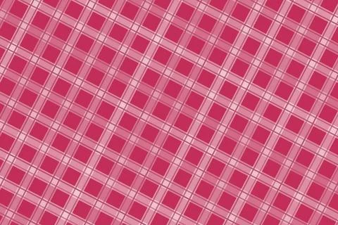 Close-up of pink and white checkered fabric pattern Stock Illustration