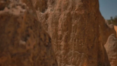 Close-Up of Pinnacles at Pinnacles Desert Stock Footage 315993628