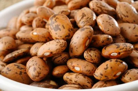 Close up of pinto beans Stock Photos