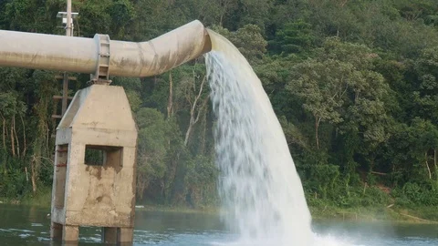 Close up of pipe system industry concept Vidéo 82405068