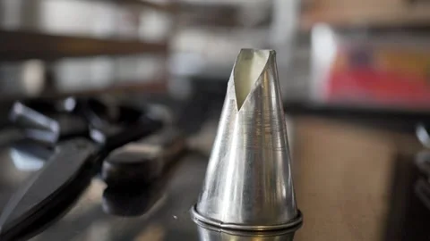 Close Up OF Piping Douille 스톡 동영상 238502227