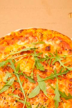 Close up of a Pizza Stock Photos