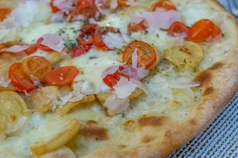 Close up of Pizza Stock Photos