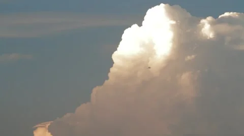 Close up of a plane's landing Stock Footage 42268932