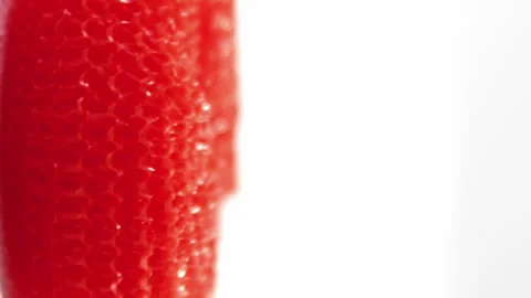 Close-up of plastic cleaning sponge Stock Footage 300931444