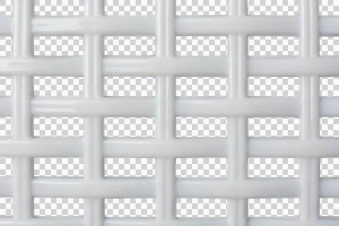 Close-up of plastic grille or grid, geometric background Stock Photos
