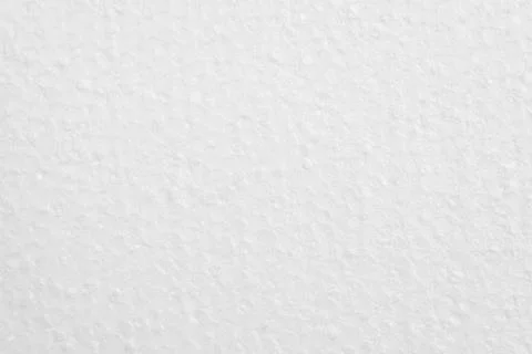 Close up plastic white foam sheet surface texture background. Stock Photos