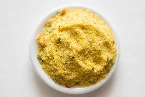 A close up of a plate covered with pepper Stock Photos