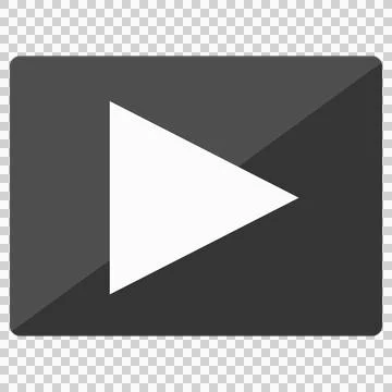 Close-up of play button Illustrazione stock