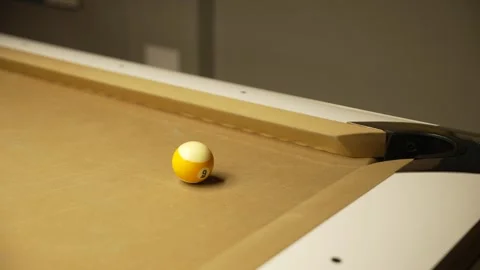 Close Up of Playing Billiards Stock Footage 328952699