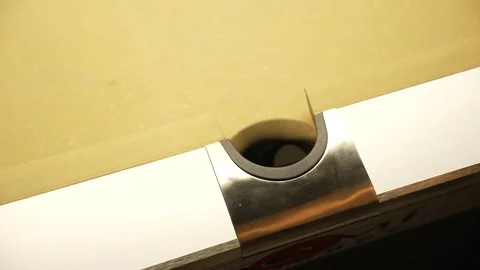 Close Up of Playing Billiards Stock Footage 328952700