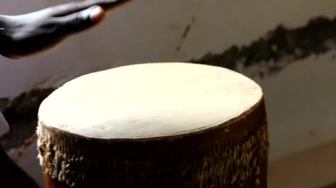 Close up of playing drums Stock Footage 750162