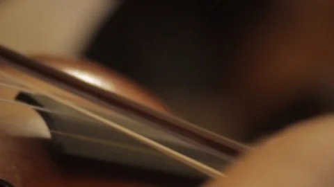 Close up playing violin 2 Stock-Footage 86528606