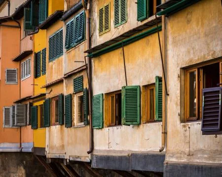 Close-up Ponte Vecchio 库存照片