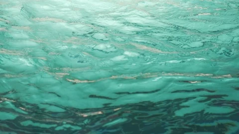 Close-up of pool water filling the frame. Stock Footage 112140298