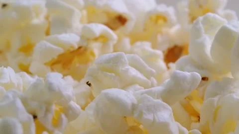 Close-up of popcorn Stock Footage 300386065
