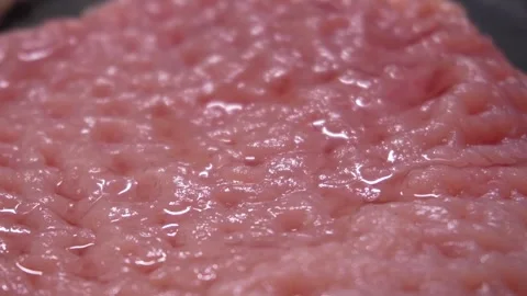 Close-Up of Pork Chops on Grill Pan. Stock Footage 256237689