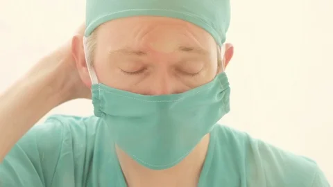 Close up portrait of a doctor Video stock 87036769