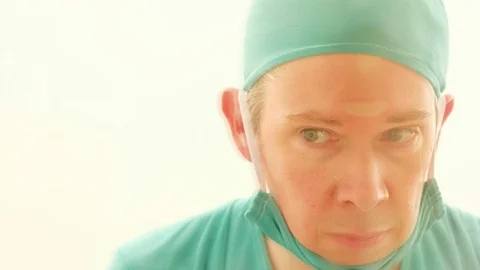 Close up portrait of a doctor Video stock 87039433