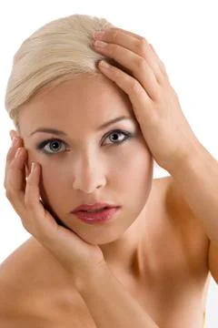 Close up portrait Stock Photos