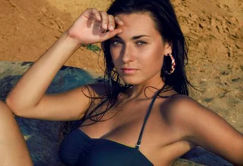 Close-up portrait Stock Photos