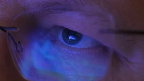 Close-up Portrait of Software Engineer Working on Computer, Line of Code Stock Footage 232985187