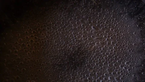 Close up of a pot full of boiling water Video stock 119446226