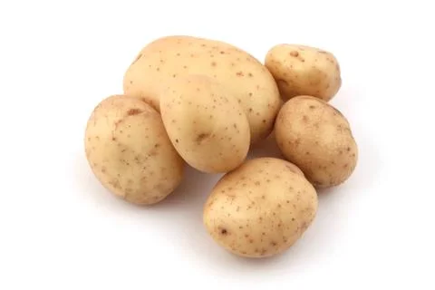 Close up of potatoes. Stock Photos