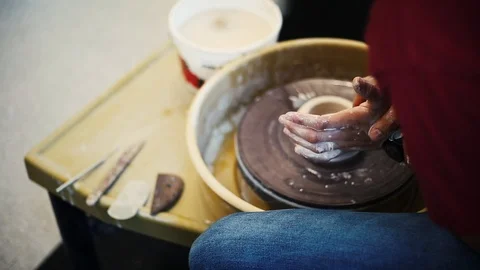 Close up pottery 動画素材 98219629