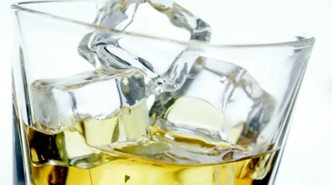 Close up pouring scotch Video stock 10830441