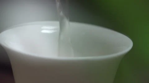 Close-up of pouring tea Stock Footage 278964926
