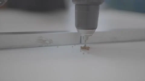 Close up power drill Stock Footage 170441306