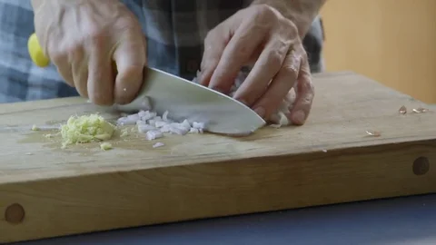 Close up - Preparing a meal Video stock 81186473