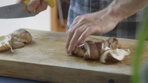 Close up - Preparing a meal Video stock 81186866