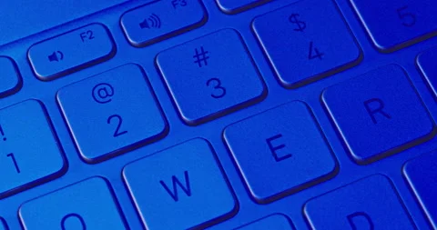 Close-up. Pressing the ESC button on the computer keyboard. Prores HQ. Stock Footage 168747537