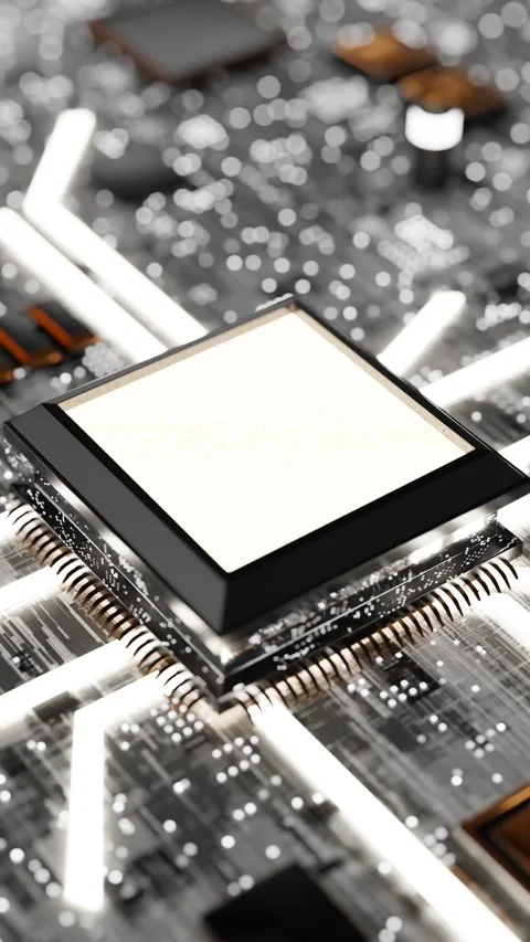 Close-up of processor connection 스톡 동영상 263049905