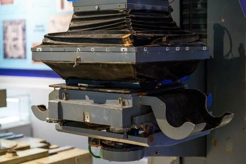 Close-up of professional instruments used in geological mining science Stock-Fotos