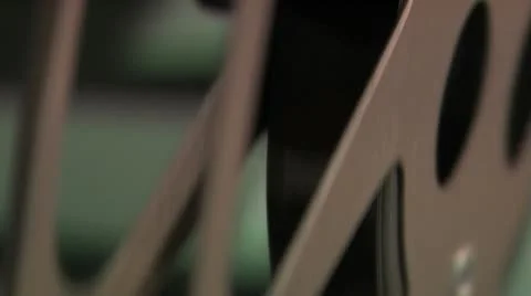 Close up Projector (various shots) Stock Footage 10569441