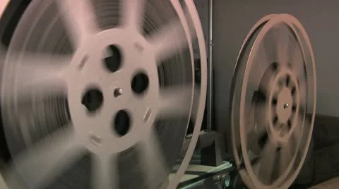 Close up Projector (various shots) Stock Footage 10569522