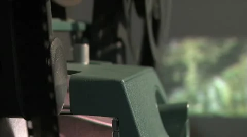 Close up Projector (various shots) 動画素材 10570015