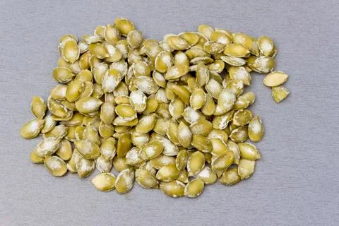Close up of pumpkin seeds Stock Photos
