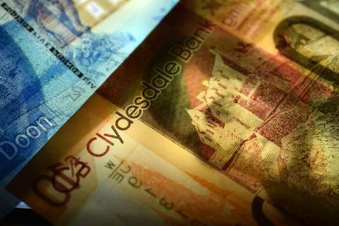 Close up on Pund Scots Stock Photos