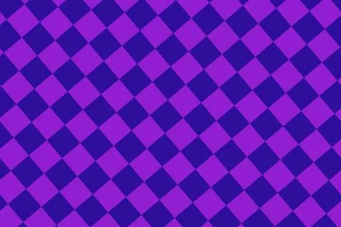 Close-up of purple and blue checkered fabric pattern Stock Illustration