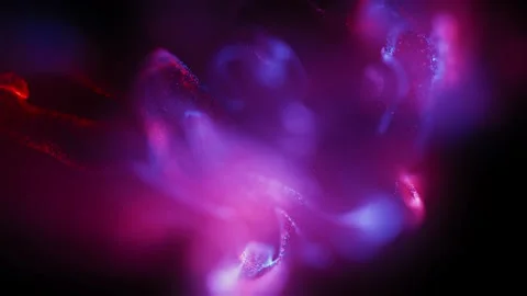Close up of purple and red light on a dark backdrop Stock Footage 270247264