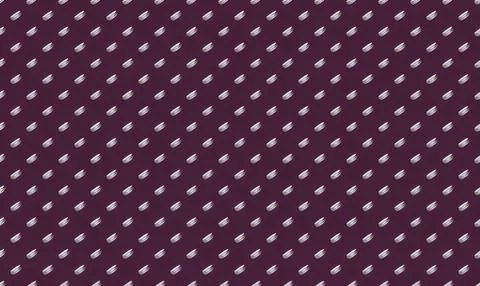 Close-up of purple fabric with small white dotted pattern Stock Illustration